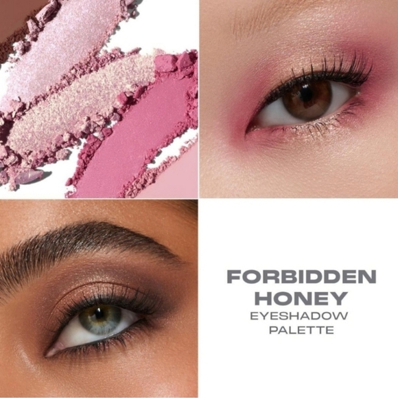 Morphe Forbidden Honey Eyeshadow Palette, Shimmer and Matte Finishes, New - Picture 4 of 4